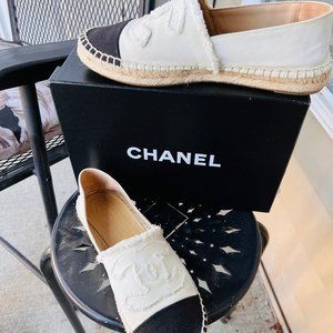 Chanel Canvas Espadrilles